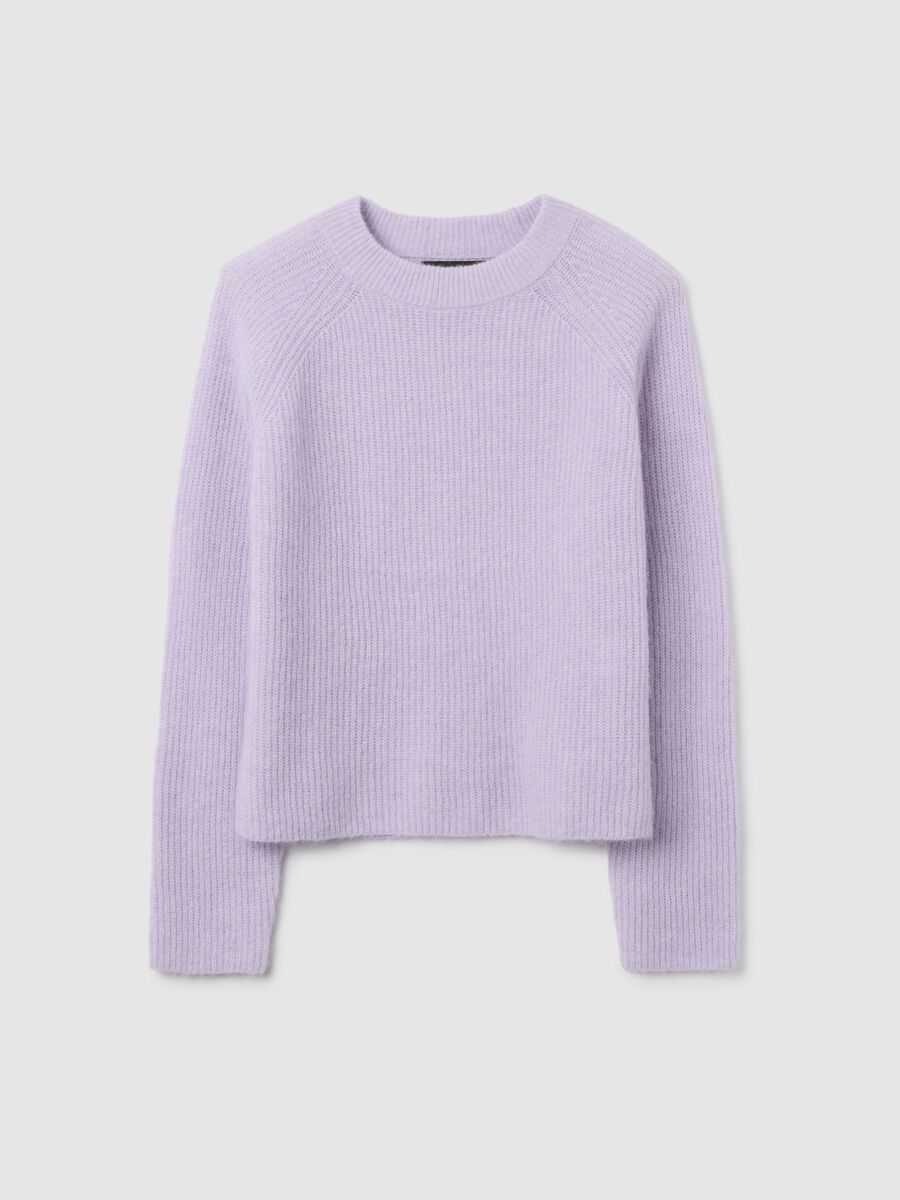 Lilac Regular Fit Sweater_4