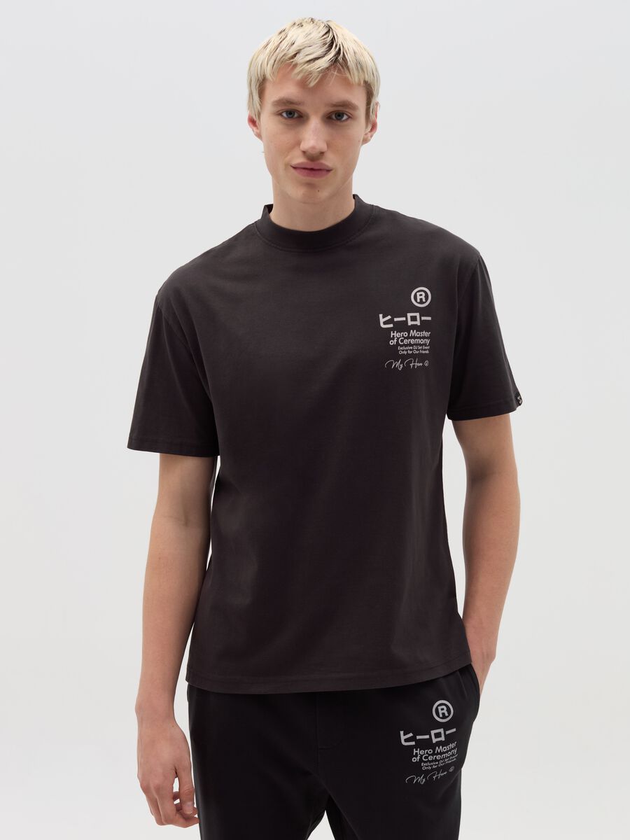 Printed cotton T-shirt_0
