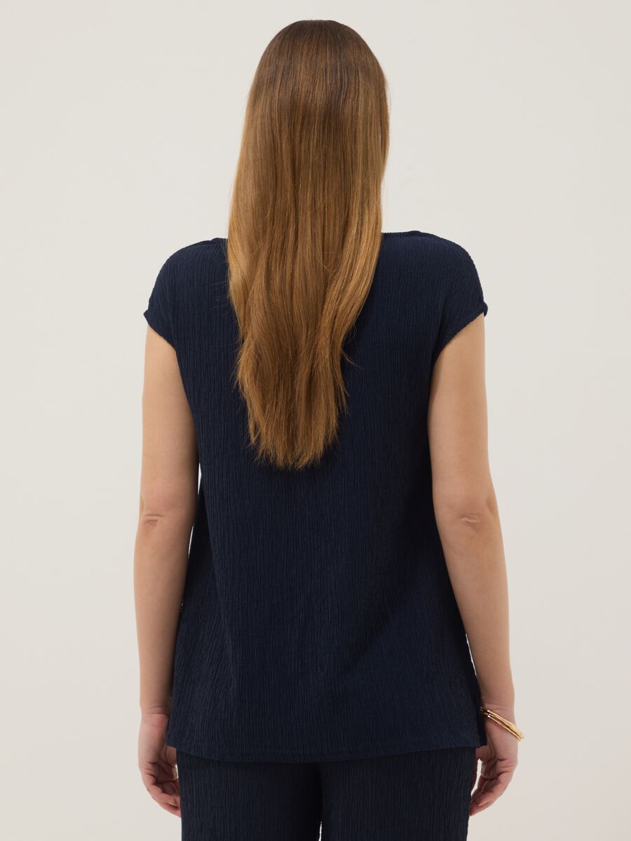 T-shirt premaman blu regular fit_2