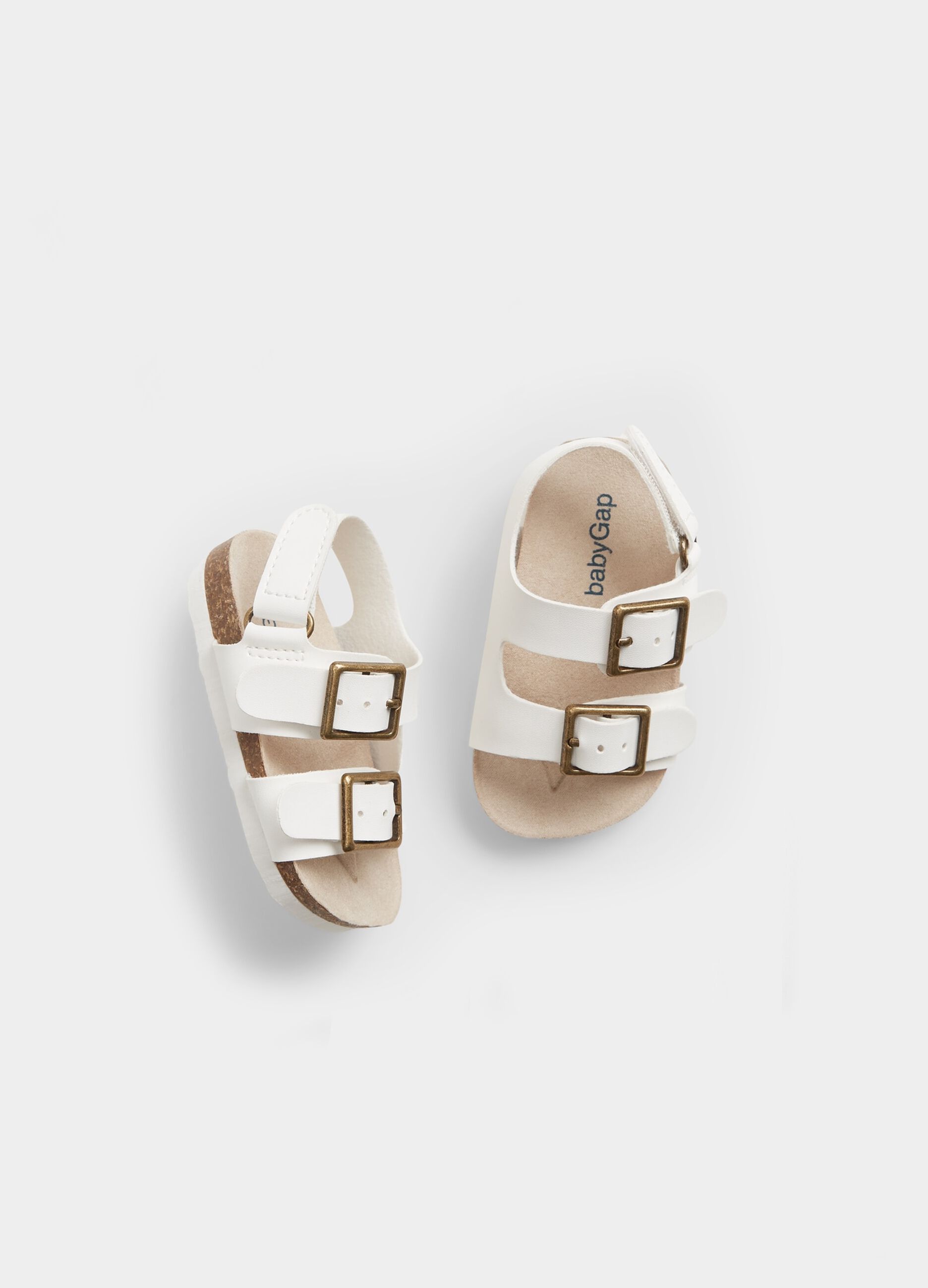 Sandals with two straps