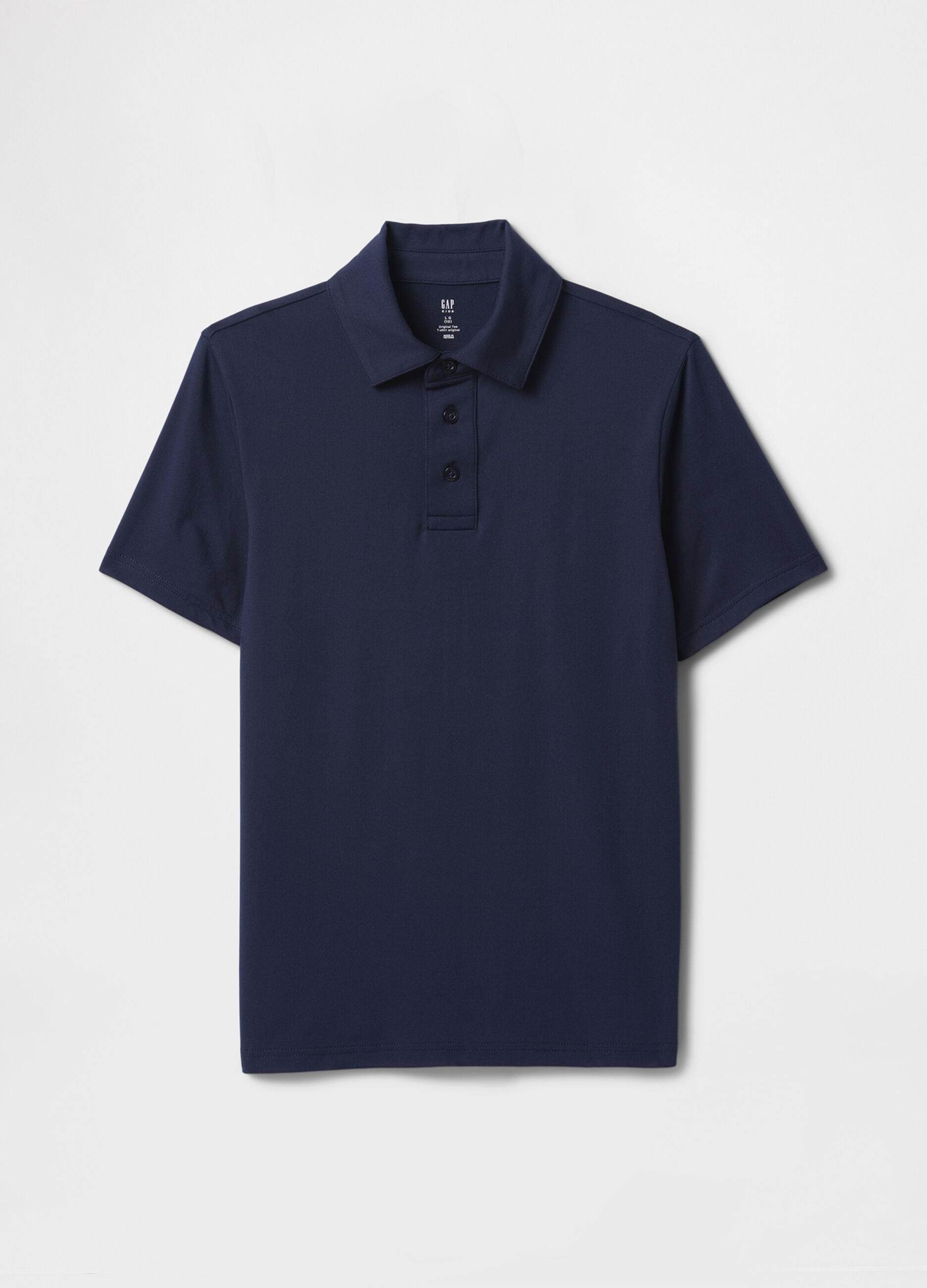 Navy Blue Short Sleeve Polo for Boys GAP