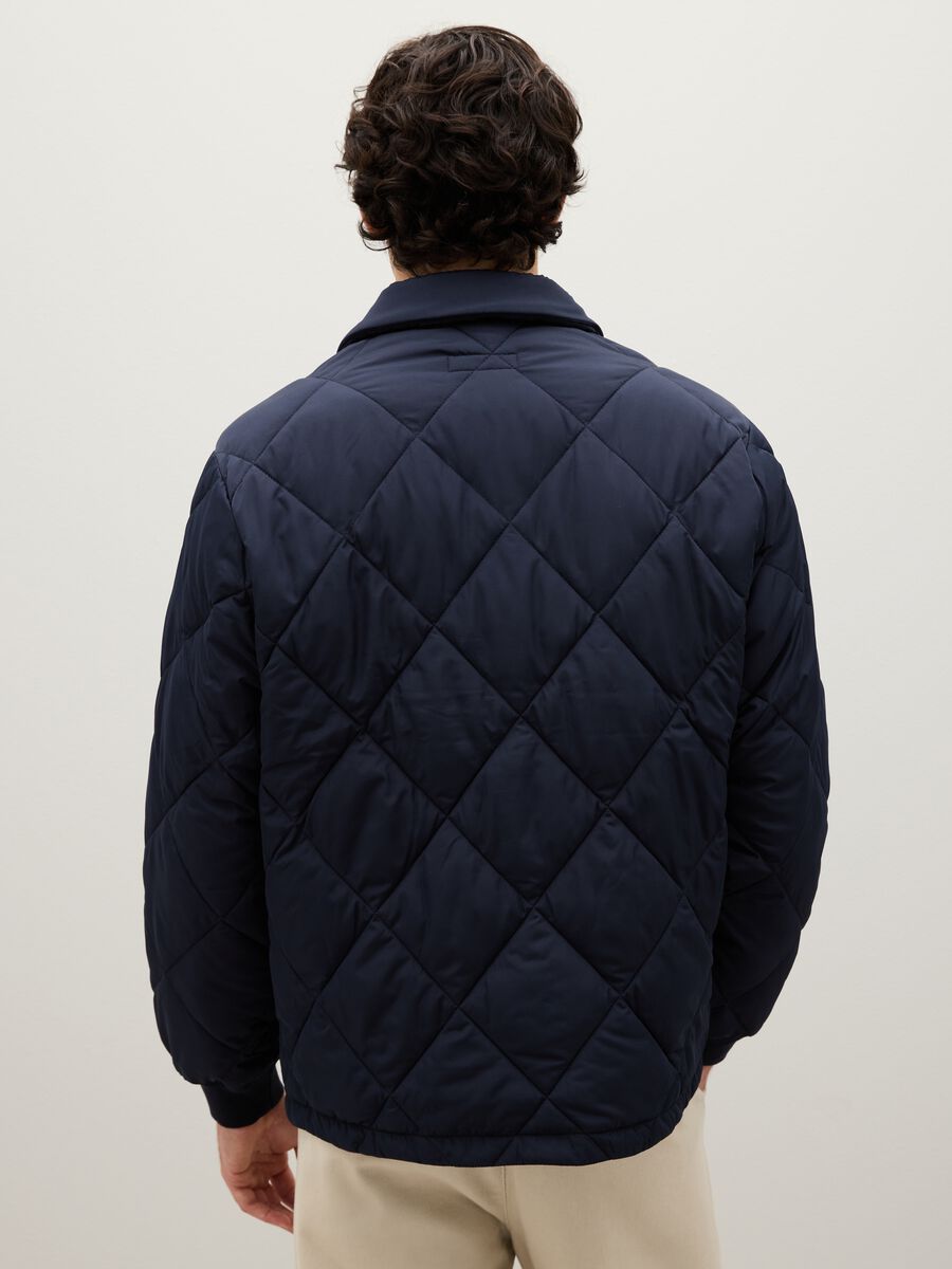Blue Jacket Regular Fit_3