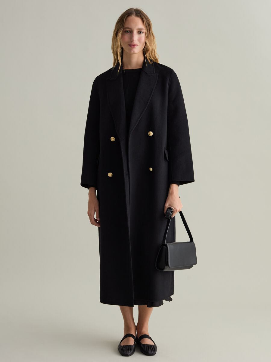 Contemporary long double-breasted coat_1