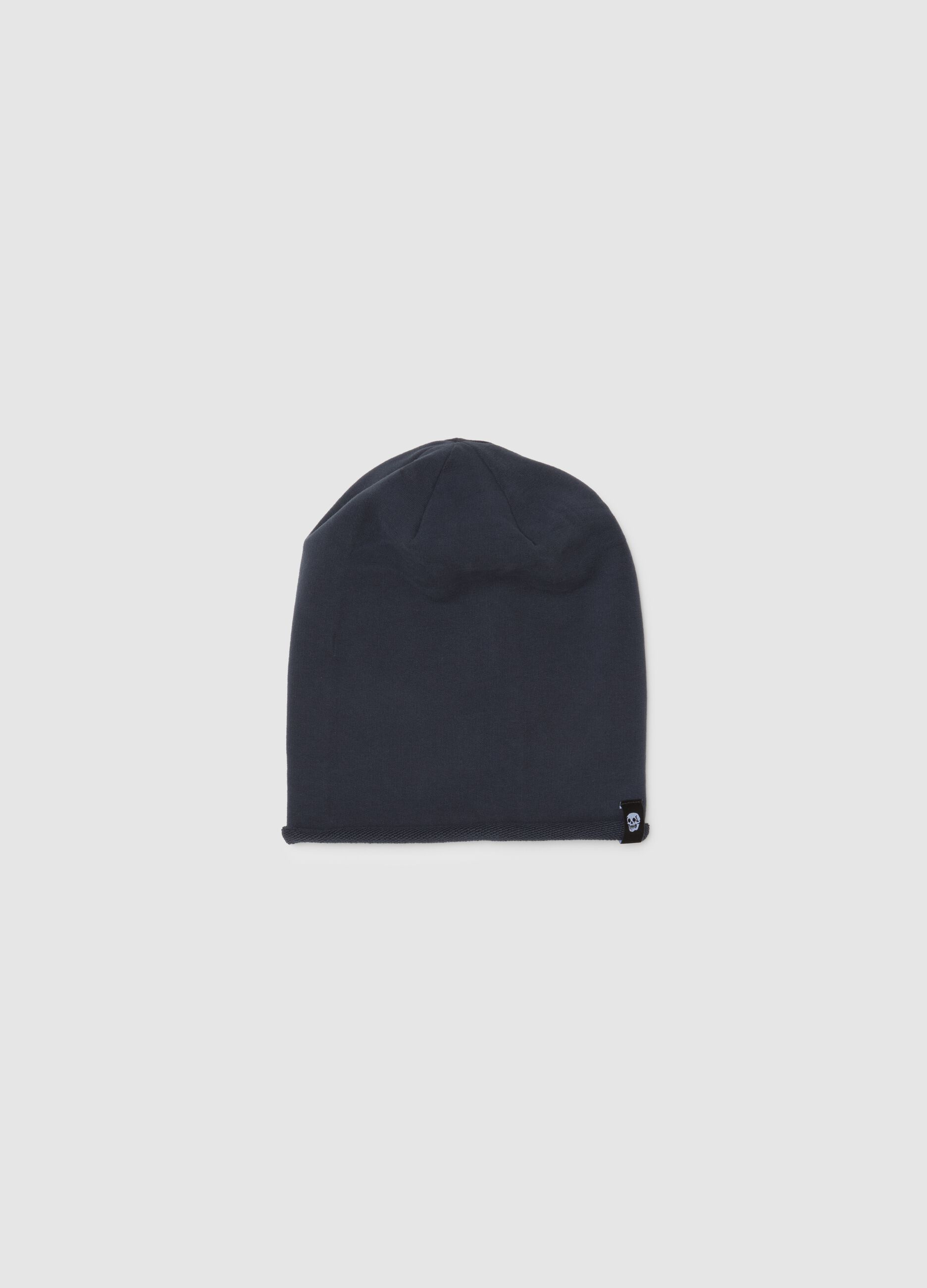 Stretchy Blue Cotton Boy's Cap