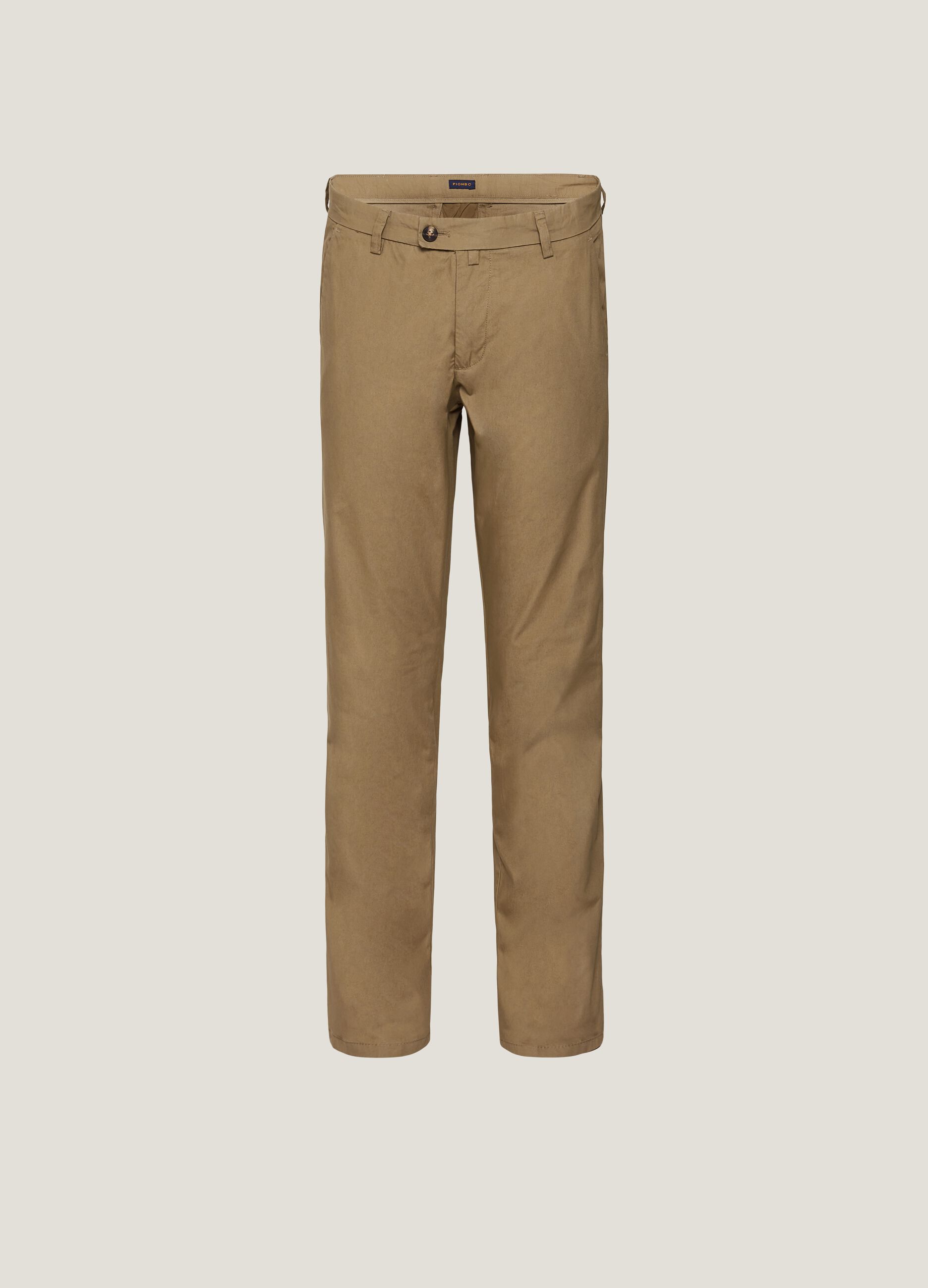 Pantaloni slim fit in tela_4