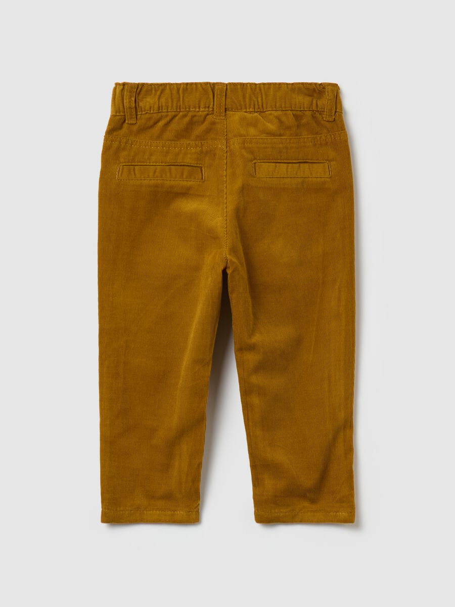 Corduroy trousers with pockets_1