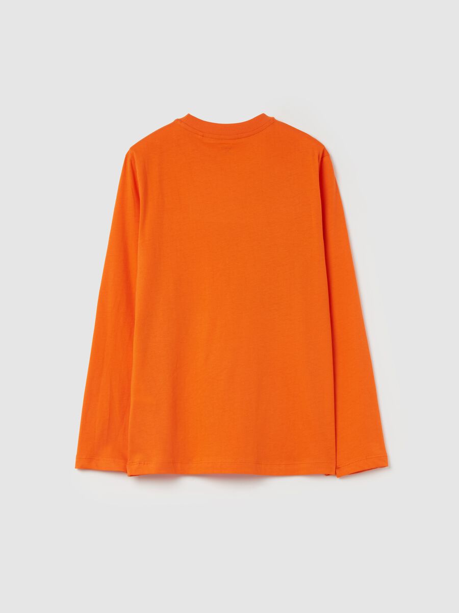 T-shirt a maniche lunghe con stampa_4