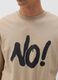 T-shirt with "No!" print_3