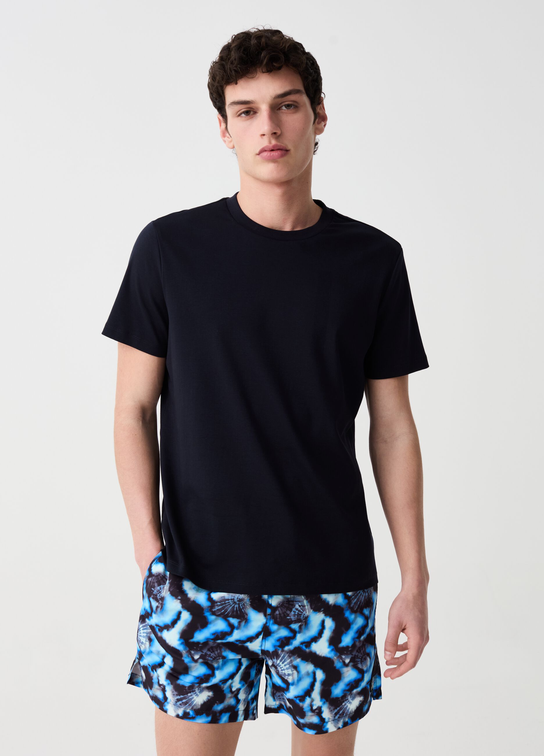 Ovs Costume boxer Tie Dye con coulisse