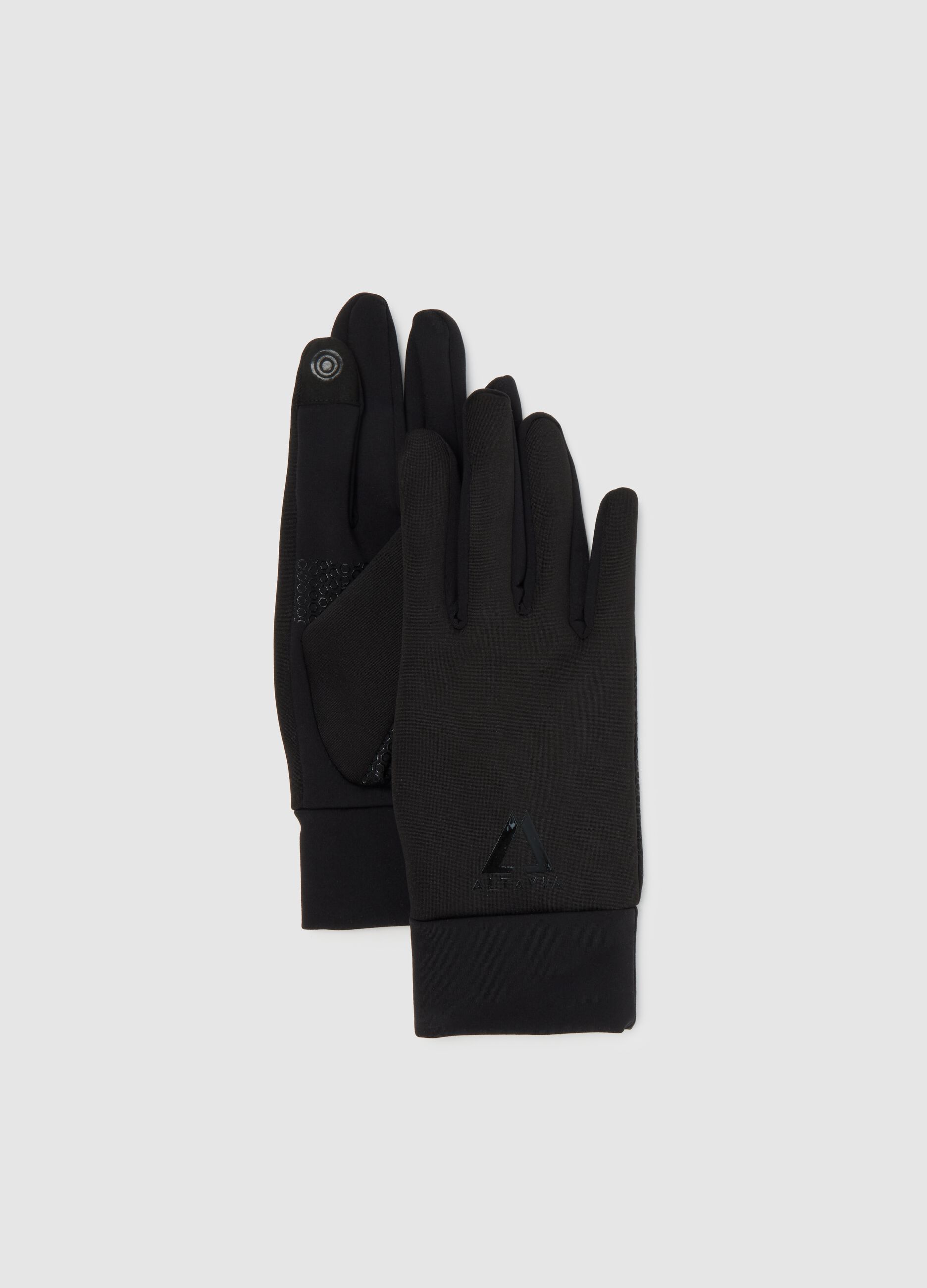 Lightweight technical fabric gloves ALTAVIA WITH DEBORAH COMPAGNONI