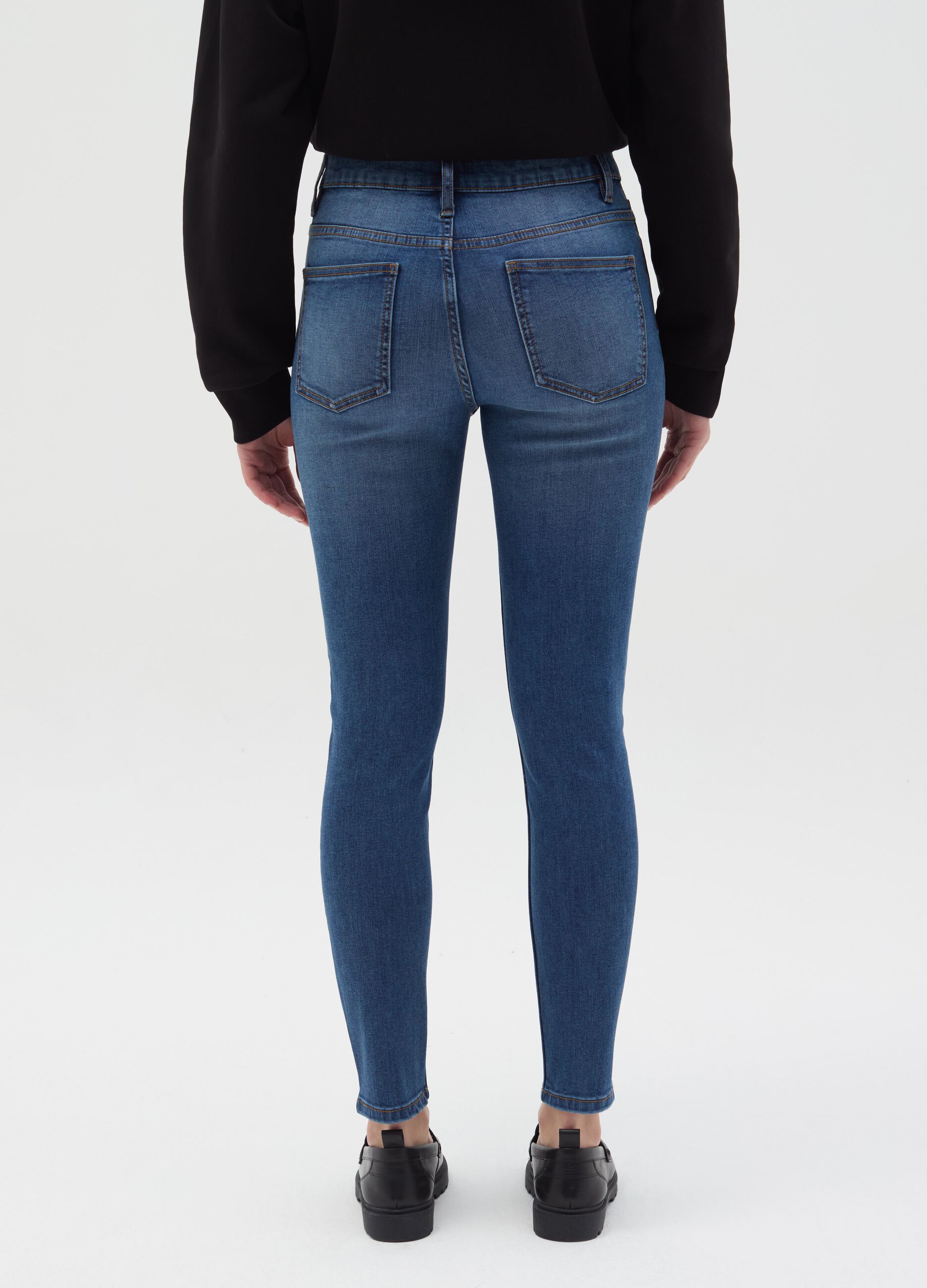 Skinny-fit jeans with five pockets