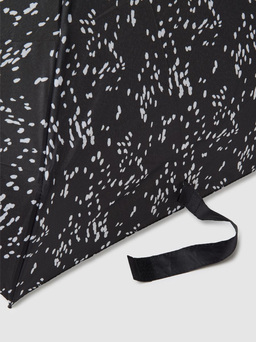 Foldable Polka Dot Umbrella_2