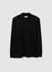 Pure cotton black regular fit sweater_4