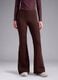 Leggings marroni flare in tessuto elasticizzato traspirante ALTAVIA STUDIO_3