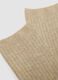 Beige Long Socks in Stretch Viscose Blend_1