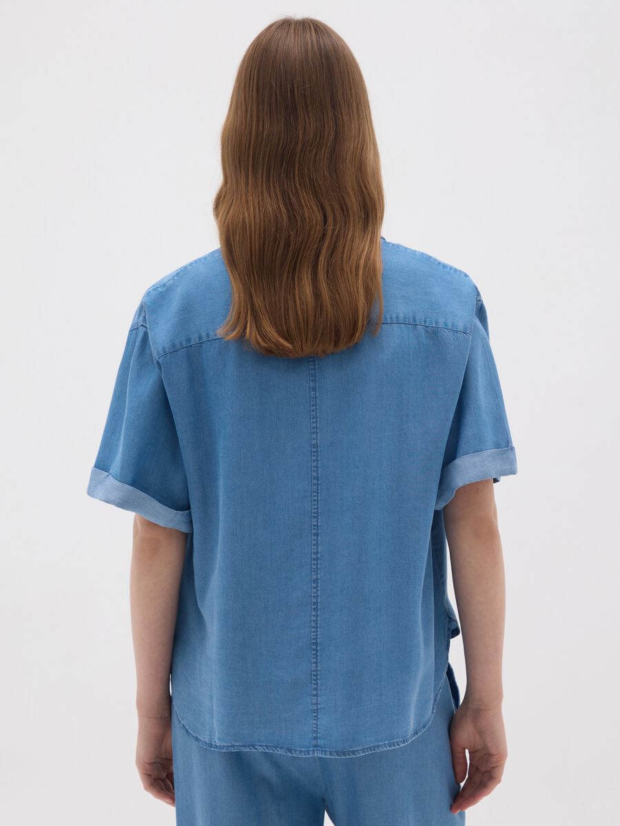 Oversized Short Sleeve Shirt_2