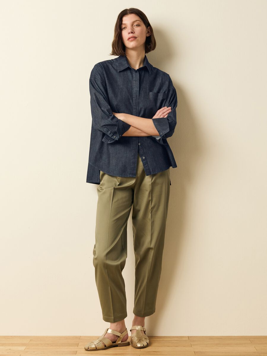 Oversize denim shirt_1
