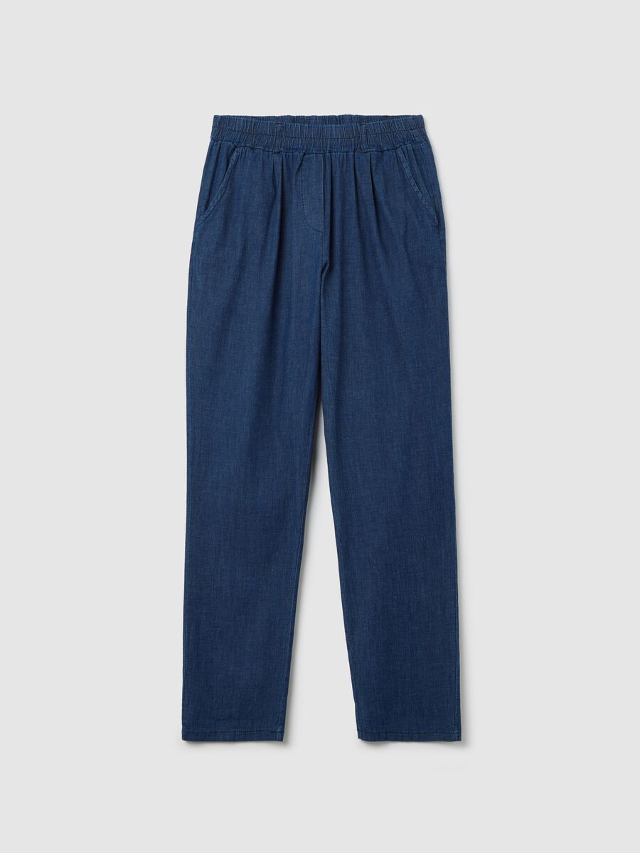 Stretch denim trousers_4