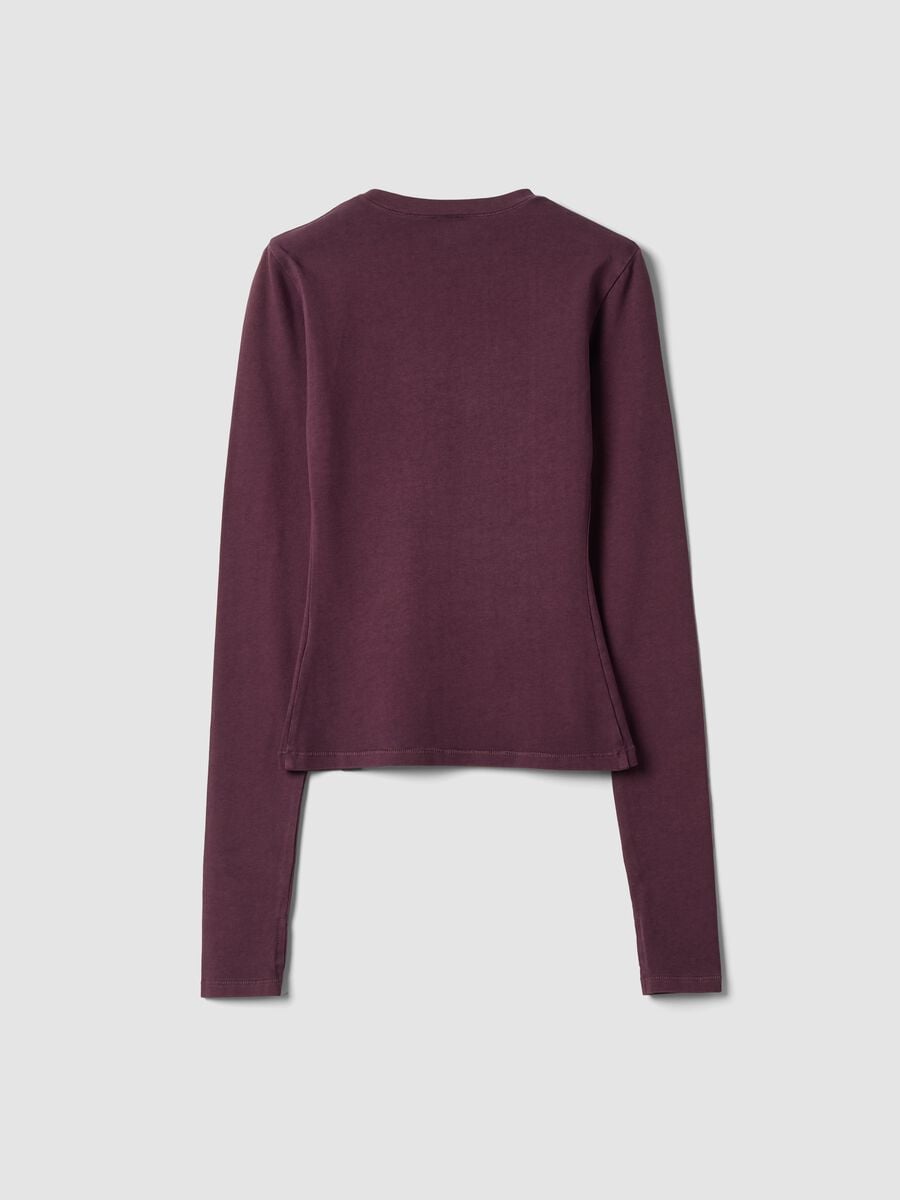 Perfect Longsleeve Washed Wine_1