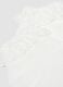Girls&rsquo; white stretch cotton-blend socks with frill trim_1