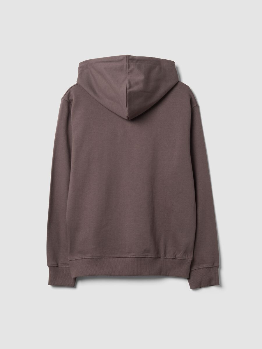 Grey pure cotton hoodie with Hard Rock Cafe print_2