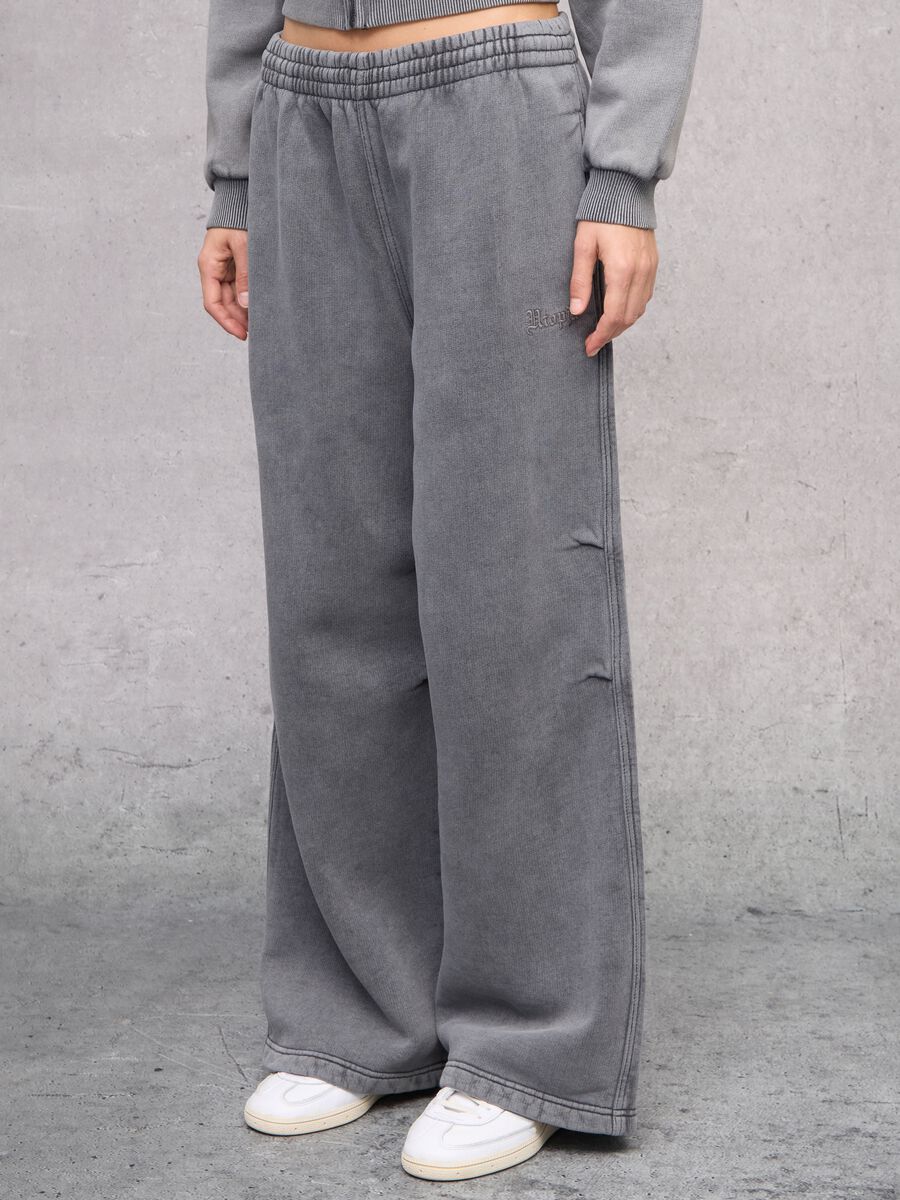 Flare Sweatpants Vintage Grey_1
