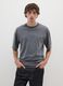 Grey pure cotton boxy fit T-shirt_1