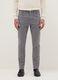 Grey Skinny Fit Stretch Cotton Trousers_1