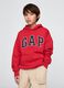 Red Hooded Sweatshirt with GAP Logo_0