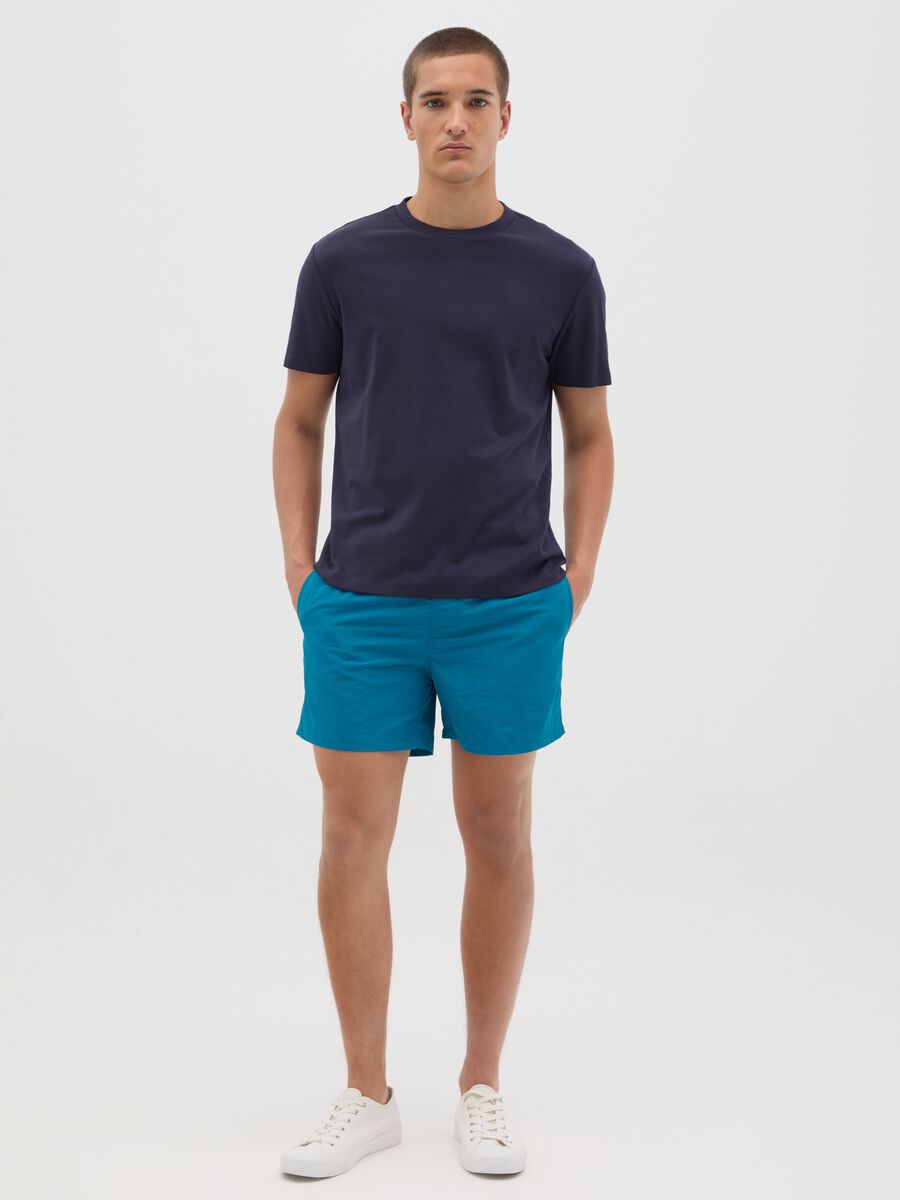 Blue Men's Swim Shorts by Ovs_0