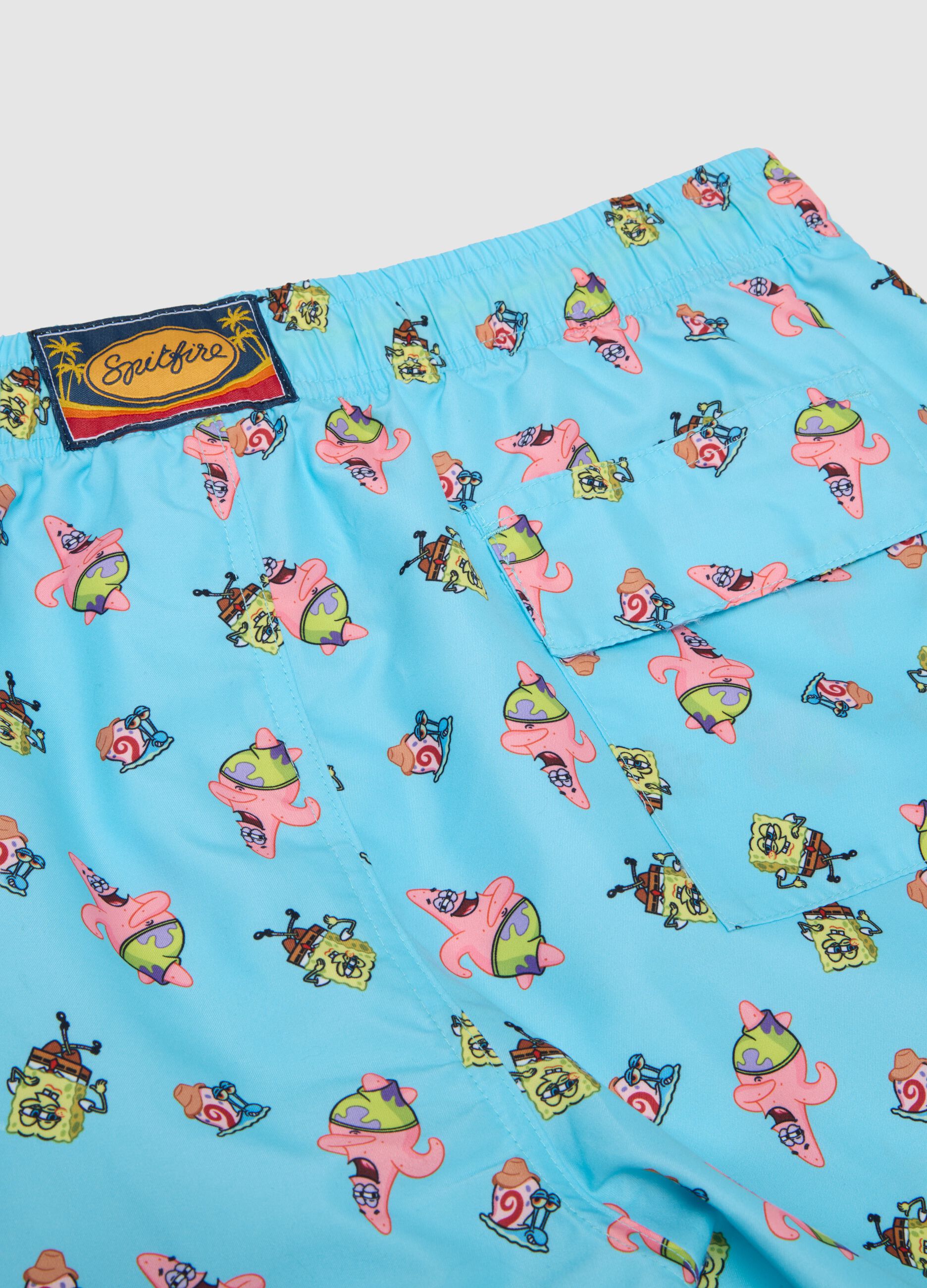 Men's Shorts in Multicolour Fabric