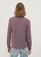 Camicia rossa a righe in pura viscosa con colletto classico regular fit_3
