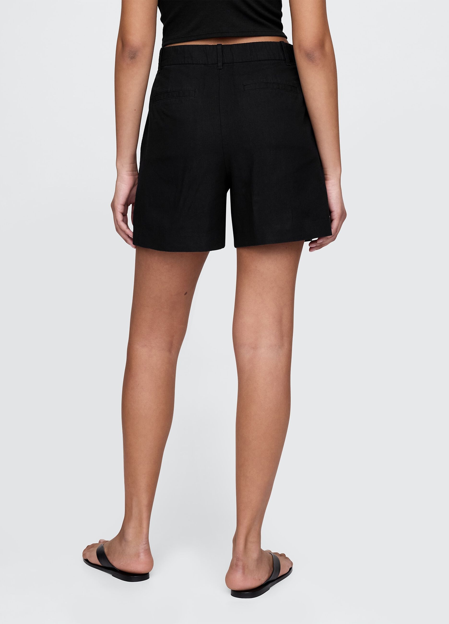 Summer Black Set with Waistcoat and Shorts