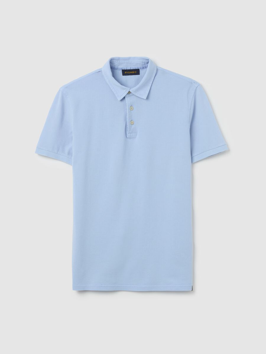 Cotton pique polo shirt_4