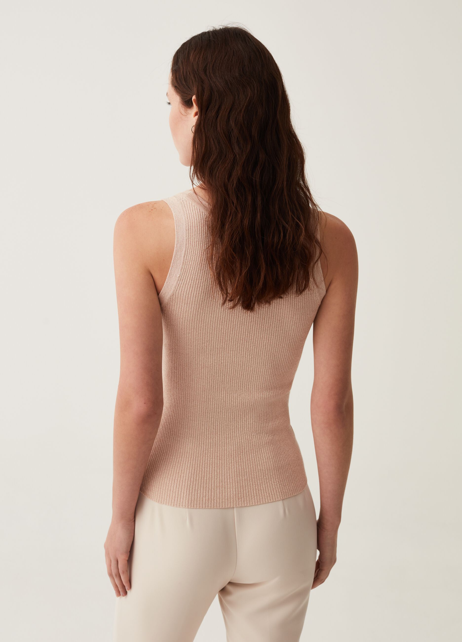 Tank top in lurex a costine_2