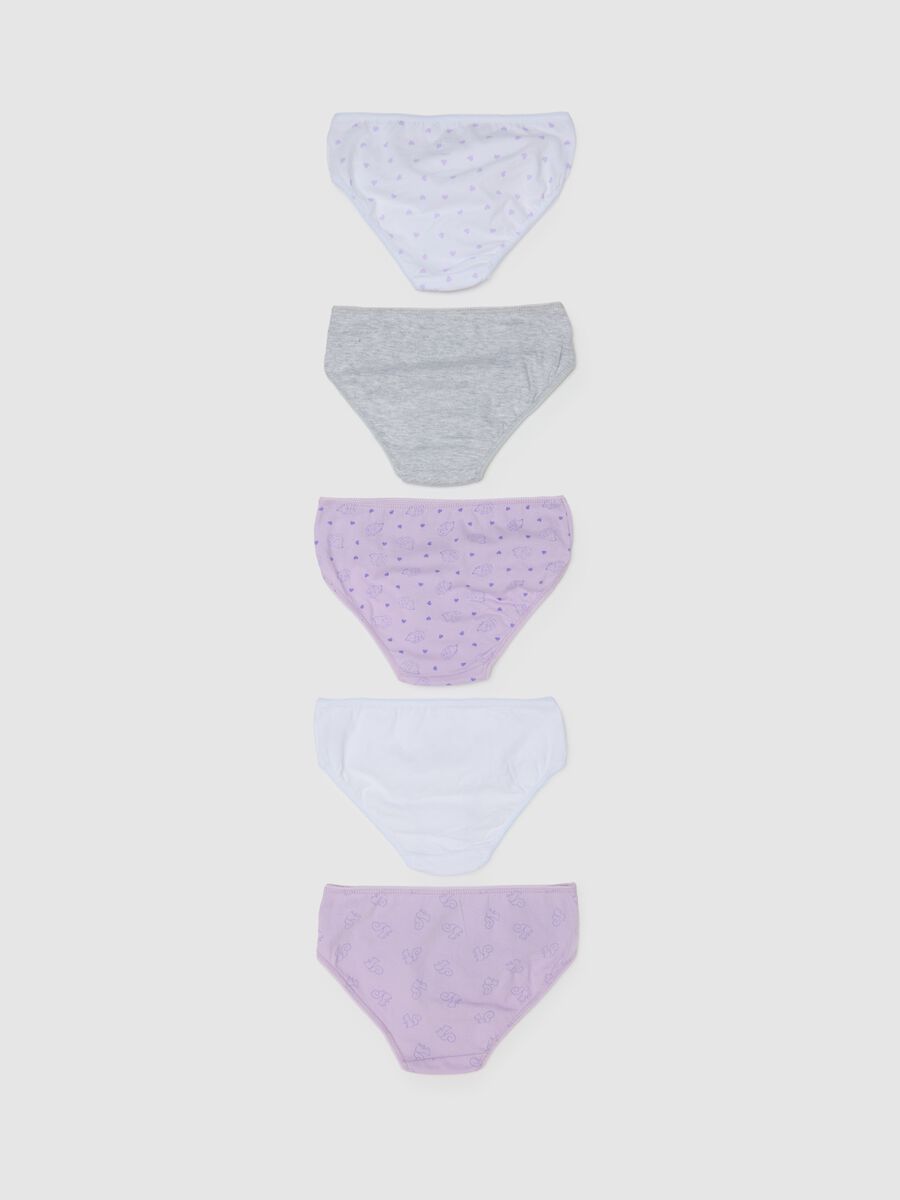 Girls' Pure Cotton Multicolour Panties Multipack_1