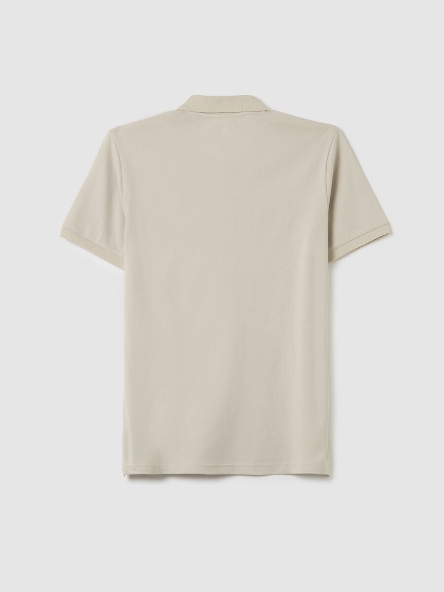 Polo in piquet con logo_0