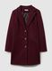 Purple regular fit coat with buttons_4