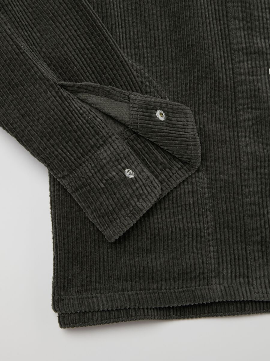 Corduroy shacket with pocket_5
