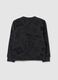 Children's oversized pure cotton black sweatshirt_1