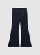 Girls' Blue Flare Denim Jeans_4