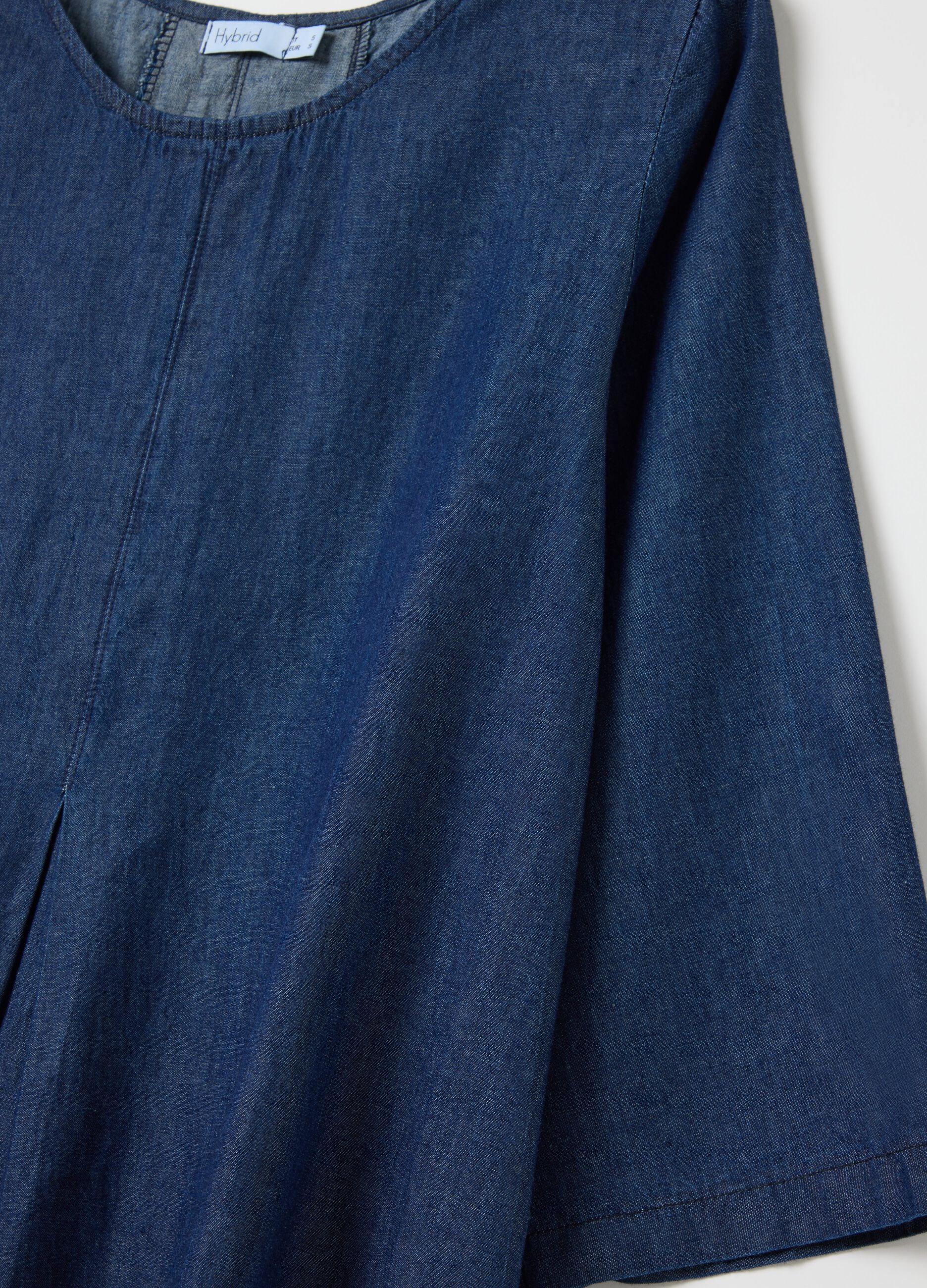 Abito relaxed in denim 