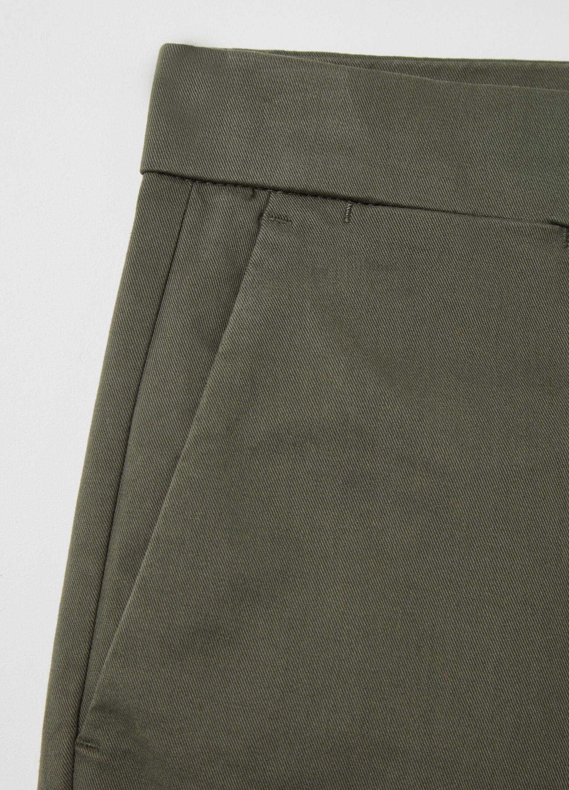 Straight-fit chino trousers