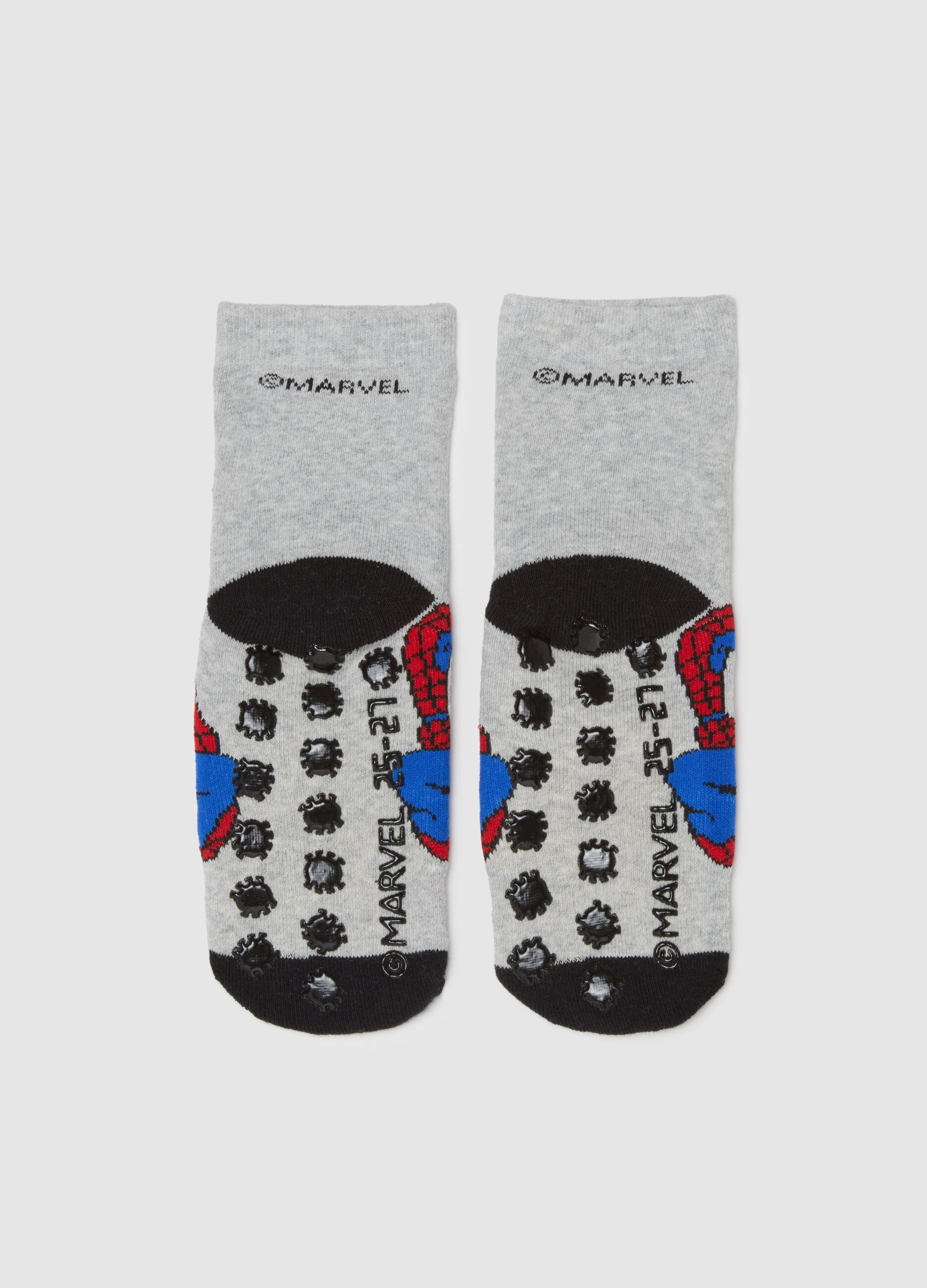 Calzini da bambino in misto cotone multicolor antiscivolo