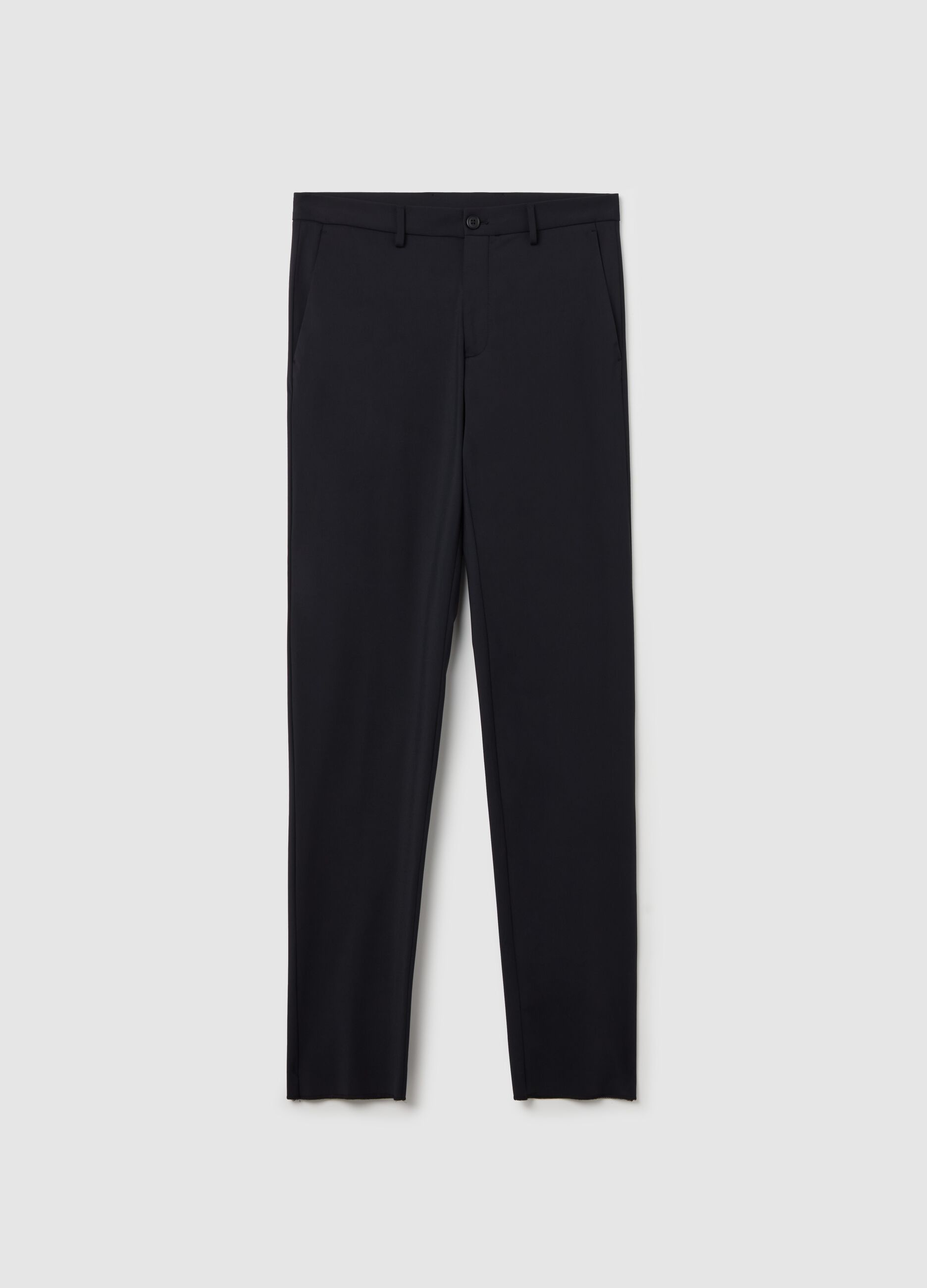 Pantalone chino in tessuto tecnico 