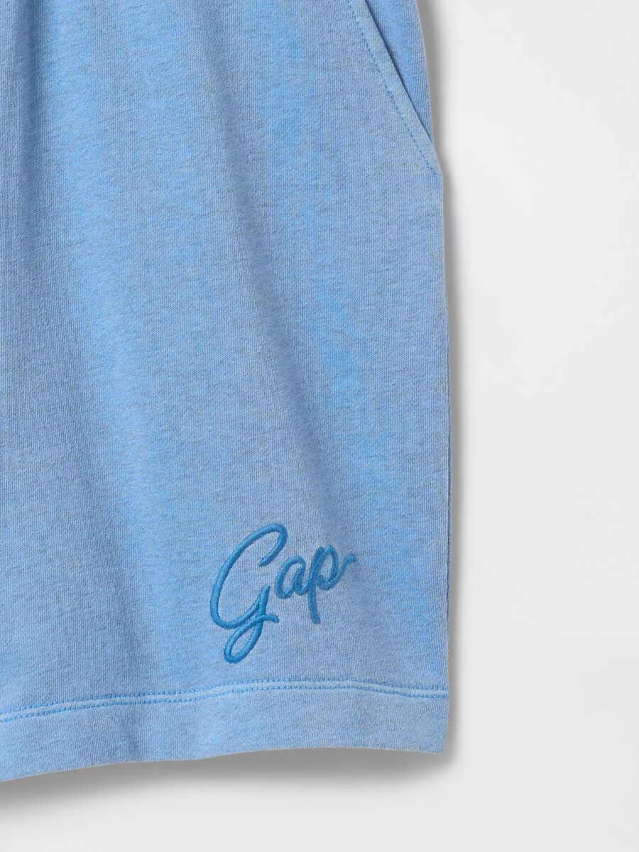 Azure blue Gap shorts in cotton blend_4