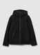 Black padded jacket in stretch fabric_4
