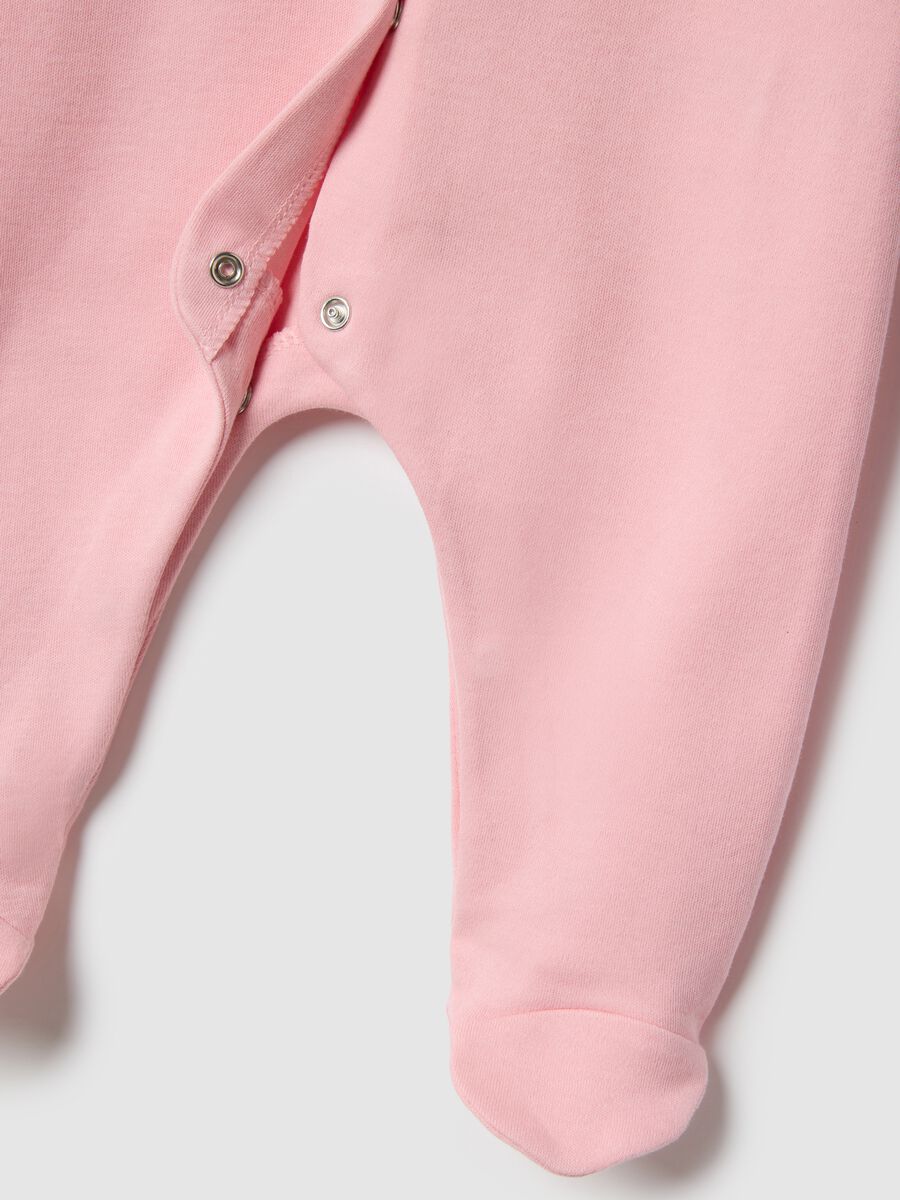 Bipack tutine in puro cotone rosa e bianco per neonata_3