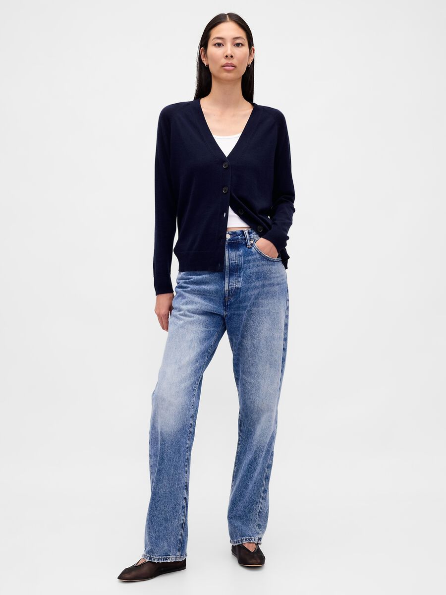 Blue Wool Cardigan_2