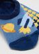 Elasticated Blue Cotton Baby Anti-Slip Socks_0